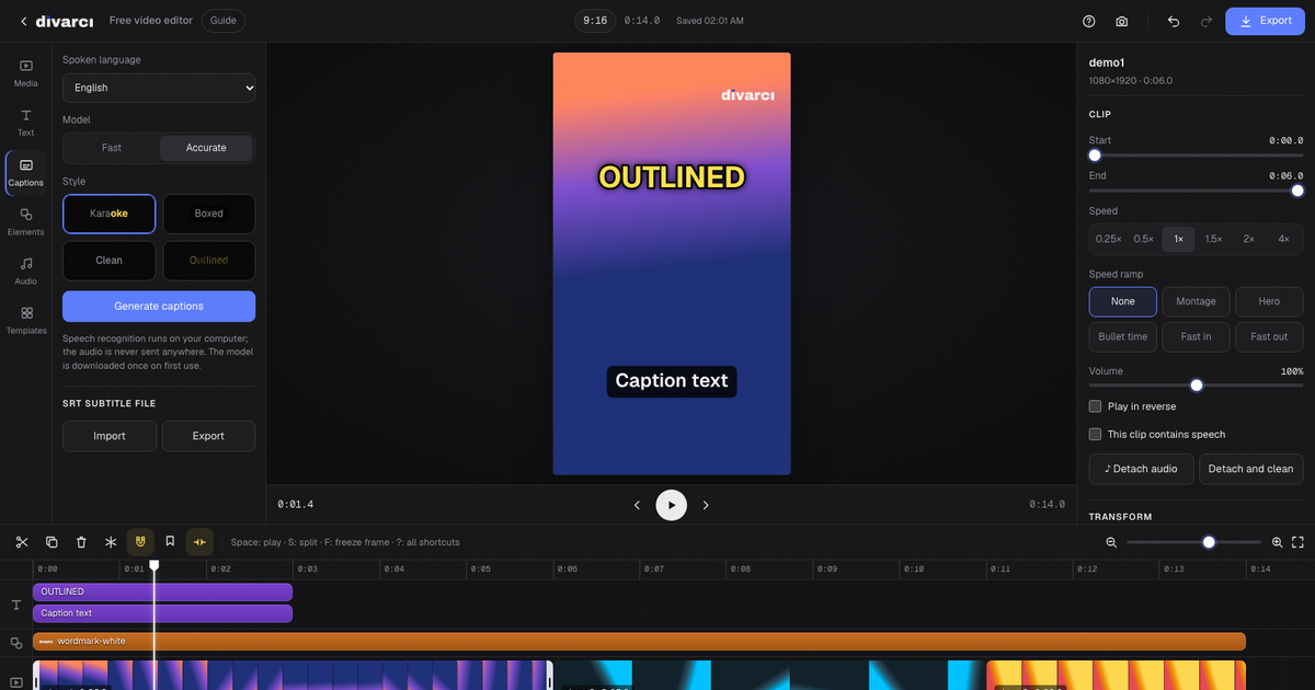 divarcı Video Editor